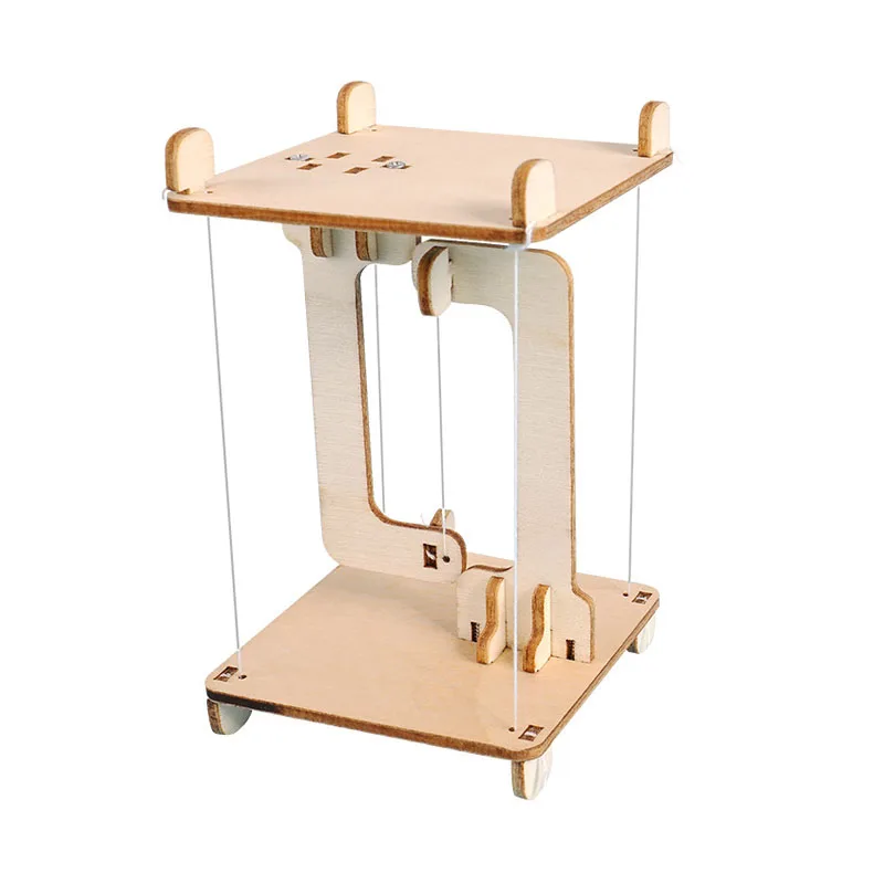 Tensioning structure science small production small invention DIY children's education handmade puzzle experimental material toy