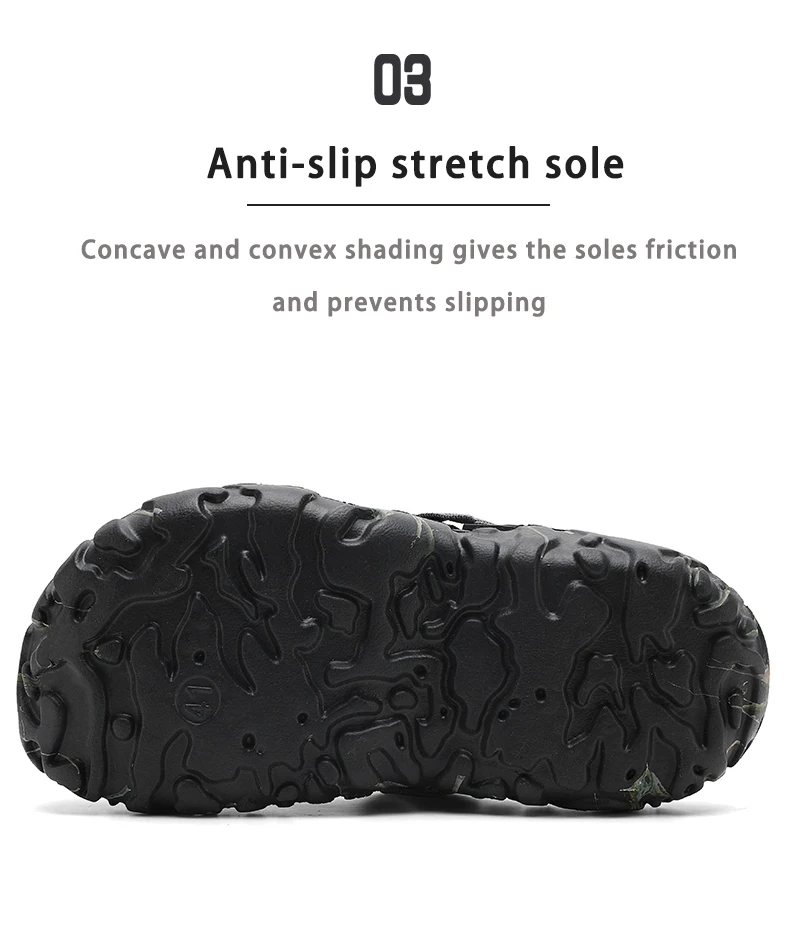 Men Slippers High Quality Classic Outdoor Anti-Slip Garden Shoes Lightweight Fashion Casual Sandals for Men Platform