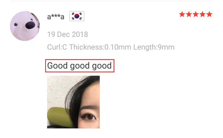 Kimcci 60knots/Case Natural False Eyelash Extension Makeup 20P Mink Individual Faux Eye Lashes Professional Fake Grafting Cilias