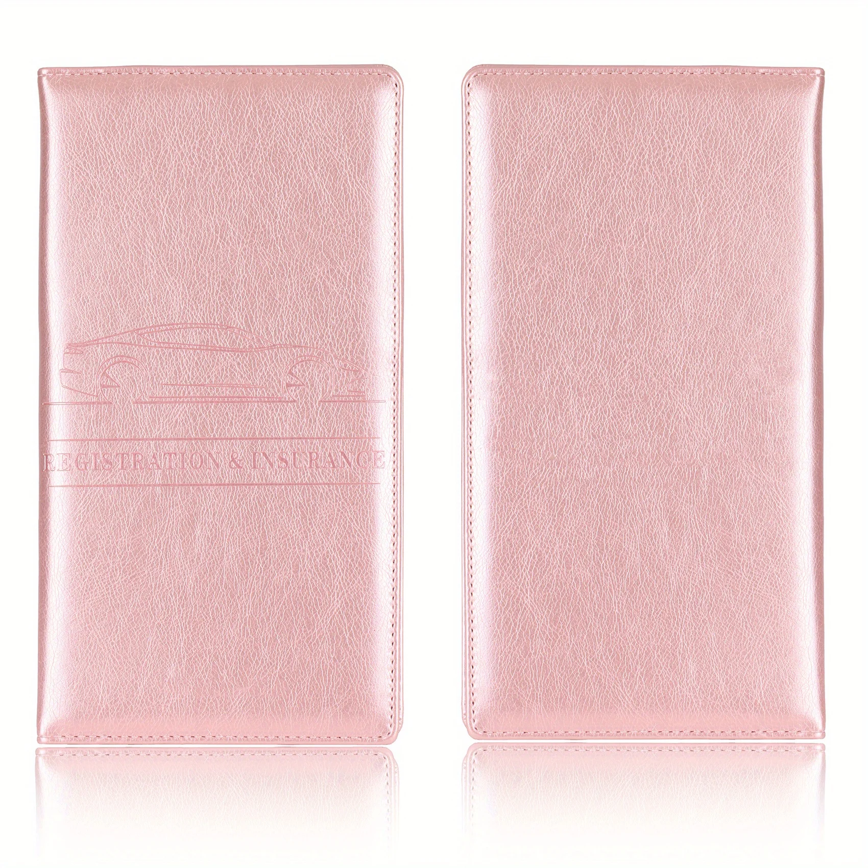 Men's Card Holder, Car Registration Vehicle License Insurance Card Holder Wallet