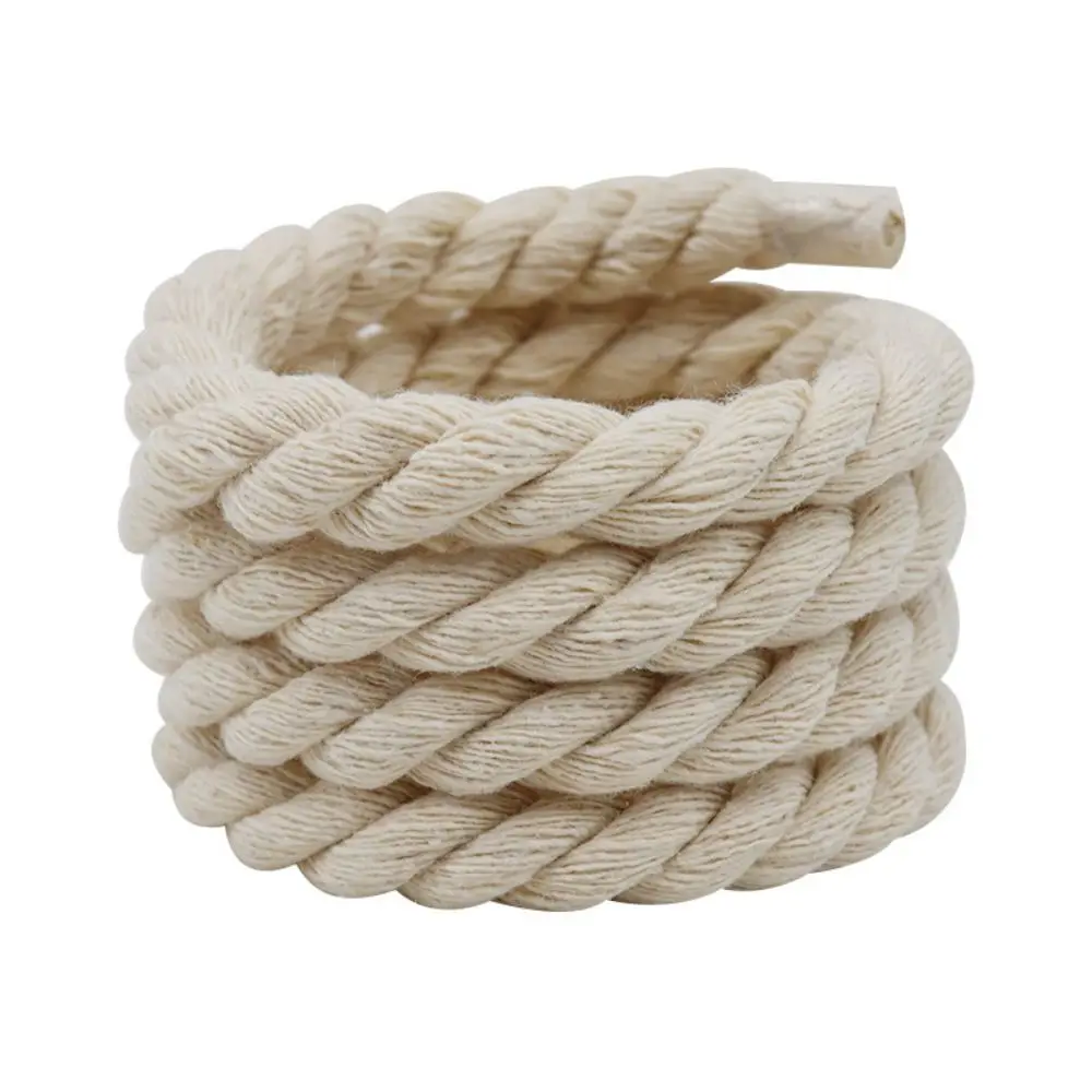 2PCS Round Thick Rope Laces Polyester Cotton High Quality Solid Color Laces 0.8cm120cm Width 10Colors Bold Shoelaces