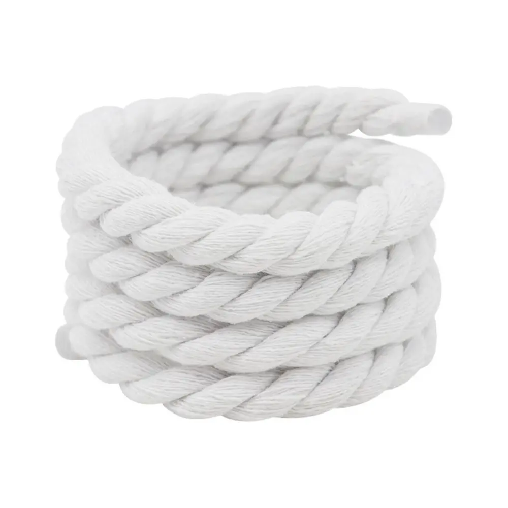 2PCS Round Thick Rope Laces Polyester Cotton High Quality Solid Color Laces 0.8cm120cm Width 10Colors Bold Shoelaces