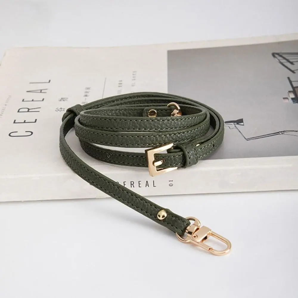 Bag Transformation Accessories Mini Bag Straps Punch-free Genuine Leather Shoulder Strap Crossbody Conversion Hang Buckle