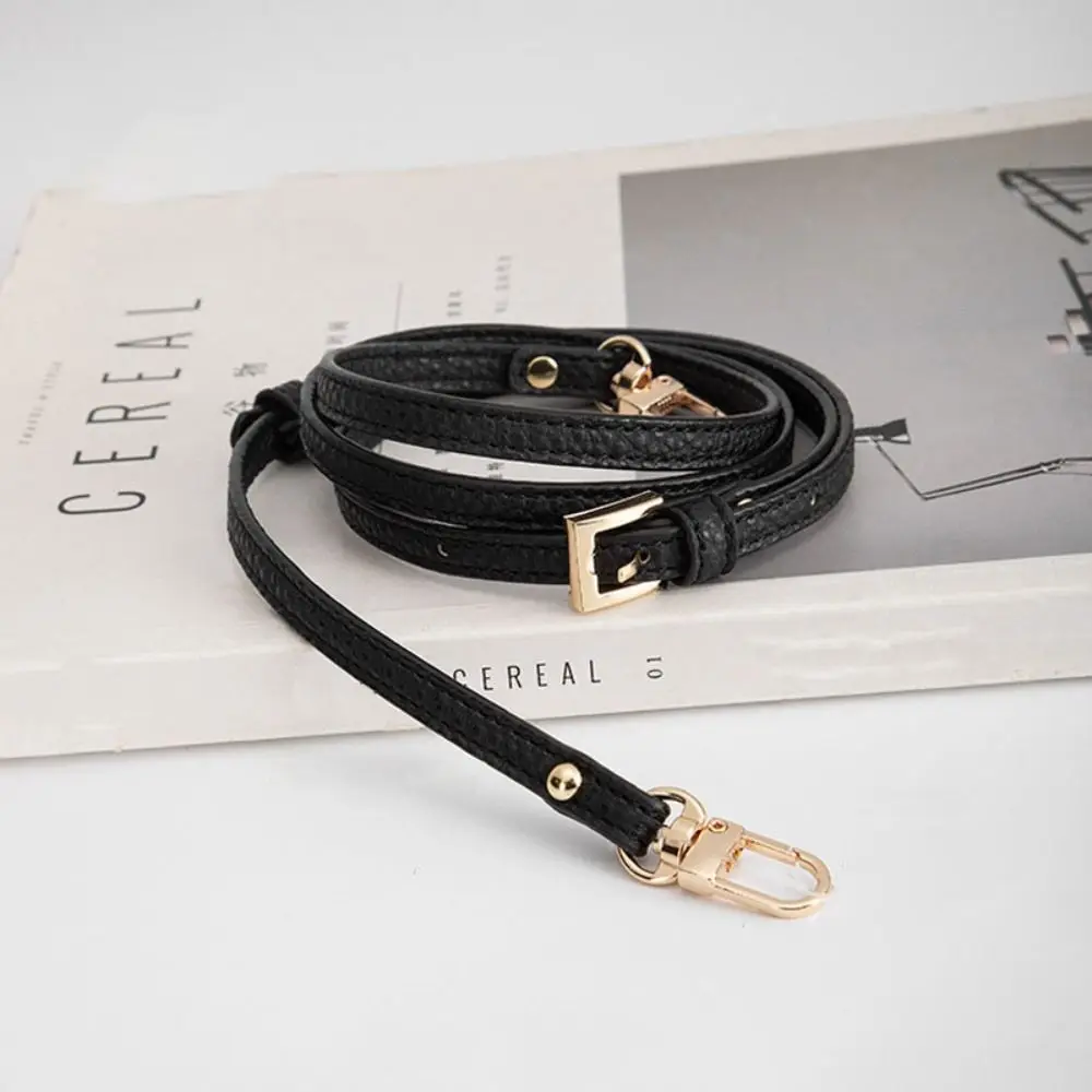 Bag Transformation Accessories Mini Bag Straps Punch-free Genuine Leather Shoulder Strap Crossbody Conversion Hang Buckle