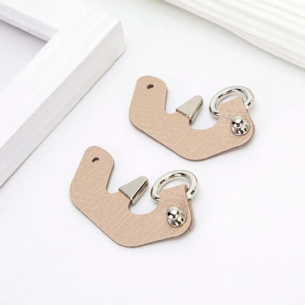 Bag Transformation Accessories Mini Bag Straps Punch-free Genuine Leather Shoulder Strap Crossbody Conversion Hang Buckle