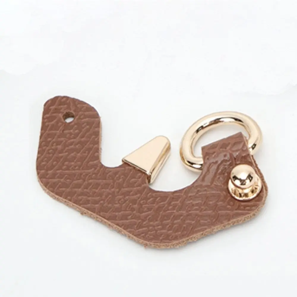 Bag Transformation Accessories Mini Bag Straps Punch-free Genuine Leather Shoulder Strap Crossbody Conversion Hang Buckle