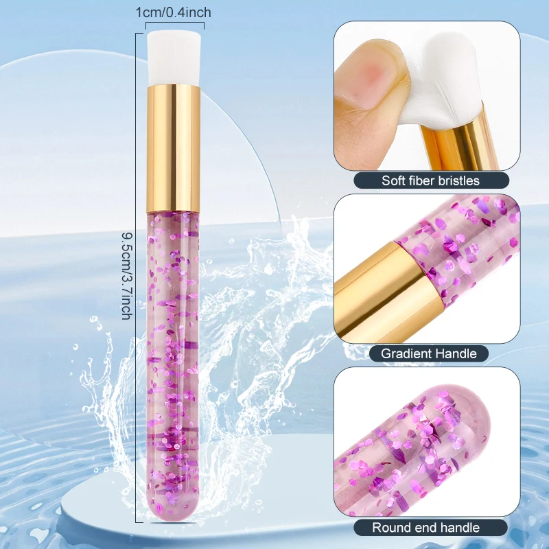 2PCS Eyelash Cleaning Brush Lash Shampoo Brushes Nose Pore Blackhead Remover Deep Brush For Eyelash Extensions Makeup Tools