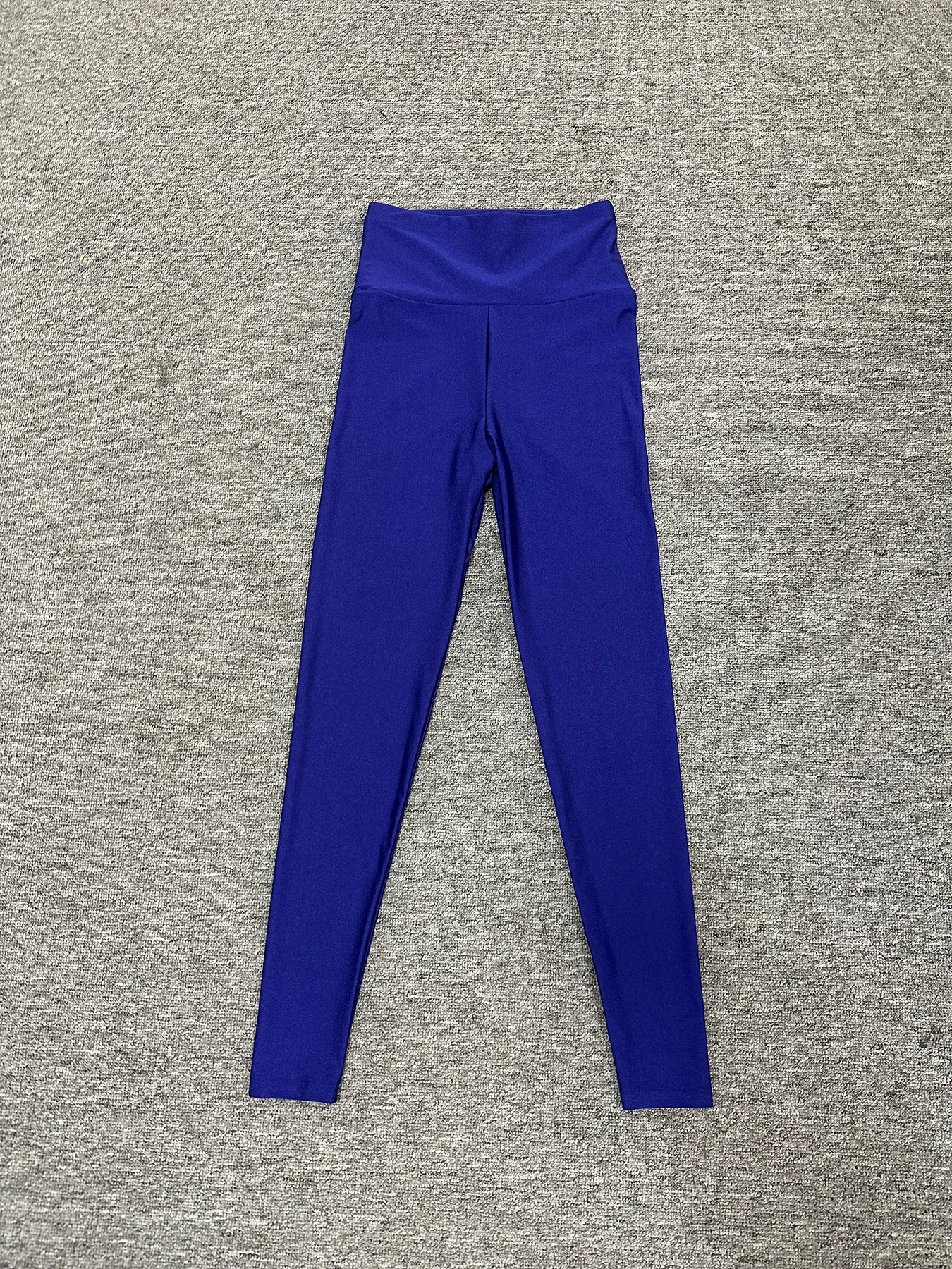 European And American Style Color Luster Leggings New Selling High Waist Tight Solid Color Small Feet High Elastic Pants