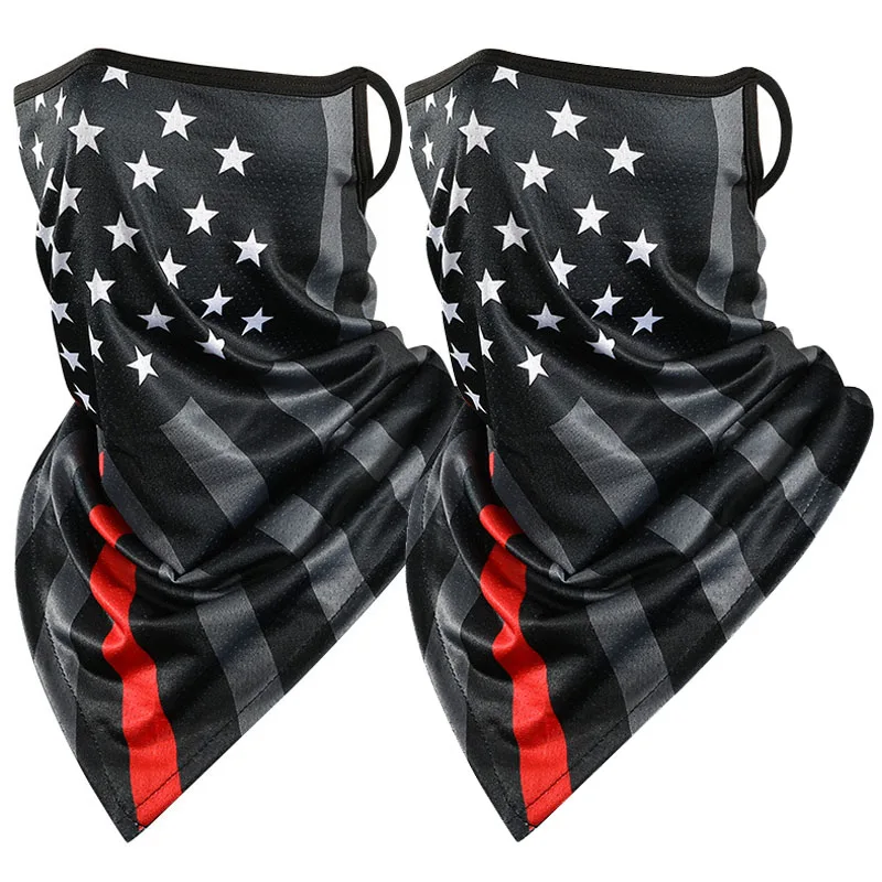 1/2Pcs Motorcycle Balaclava Camouflage Face Ice Silk Mask Anti-UV Running Riding Face Shield Sports Headwrap Moto Accessories