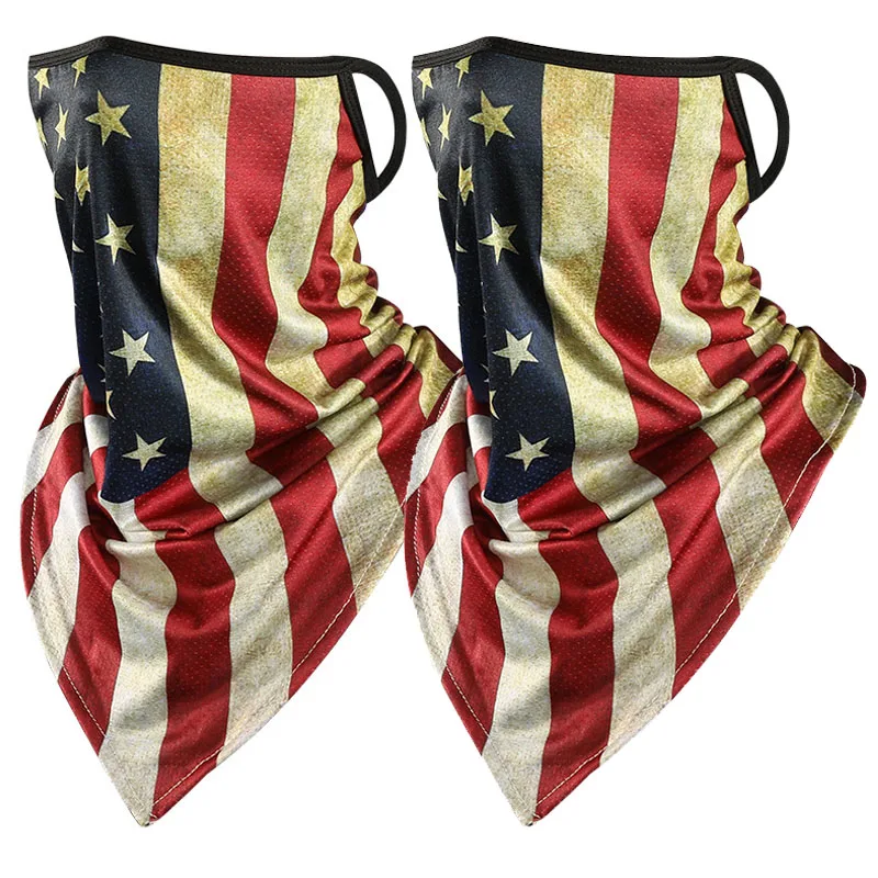 1/2Pcs Motorcycle Balaclava Camouflage Face Ice Silk Mask Anti-UV Running Riding Face Shield Sports Headwrap Moto Accessories