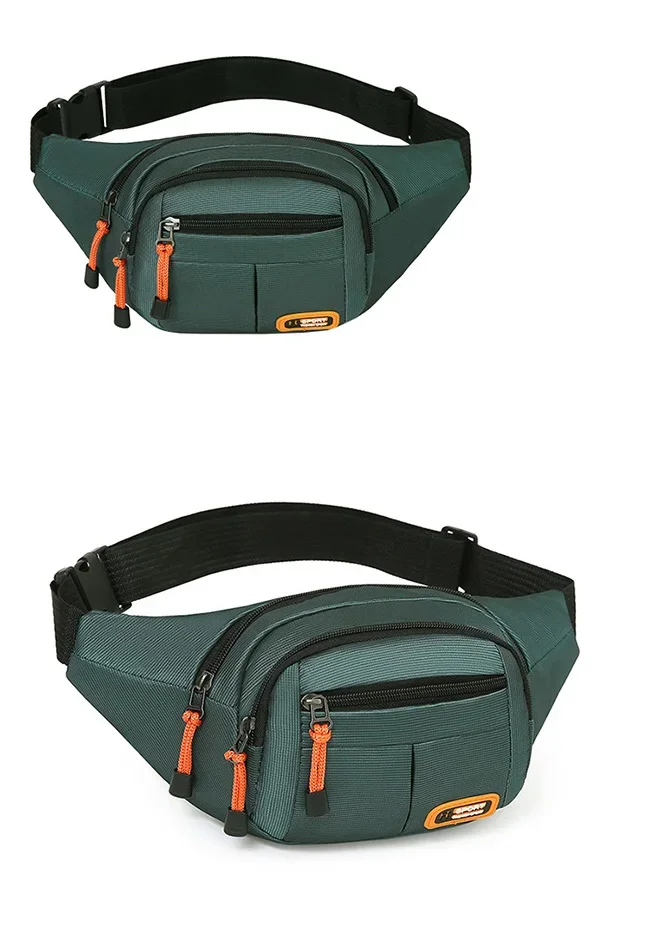Oxford Waterproof Mobile Waist Bag for Men Women Multifunctional Large Capacity Fanny Pack Wear-resistant Riñoneras Para Hombre