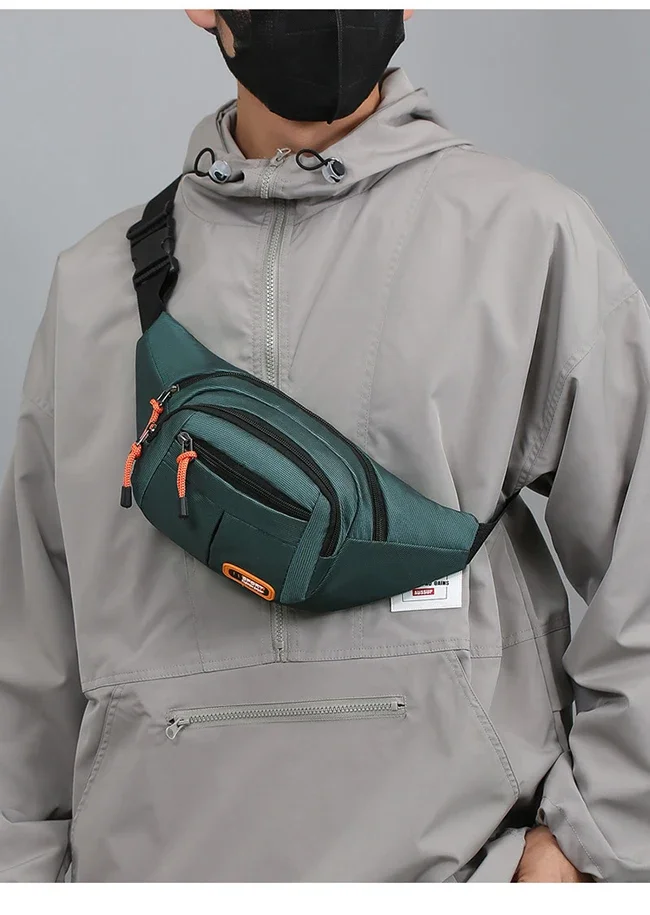 Oxford Waterproof Mobile Waist Bag for Men Women Multifunctional Large Capacity Fanny Pack Wear-resistant Riñoneras Para Hombre
