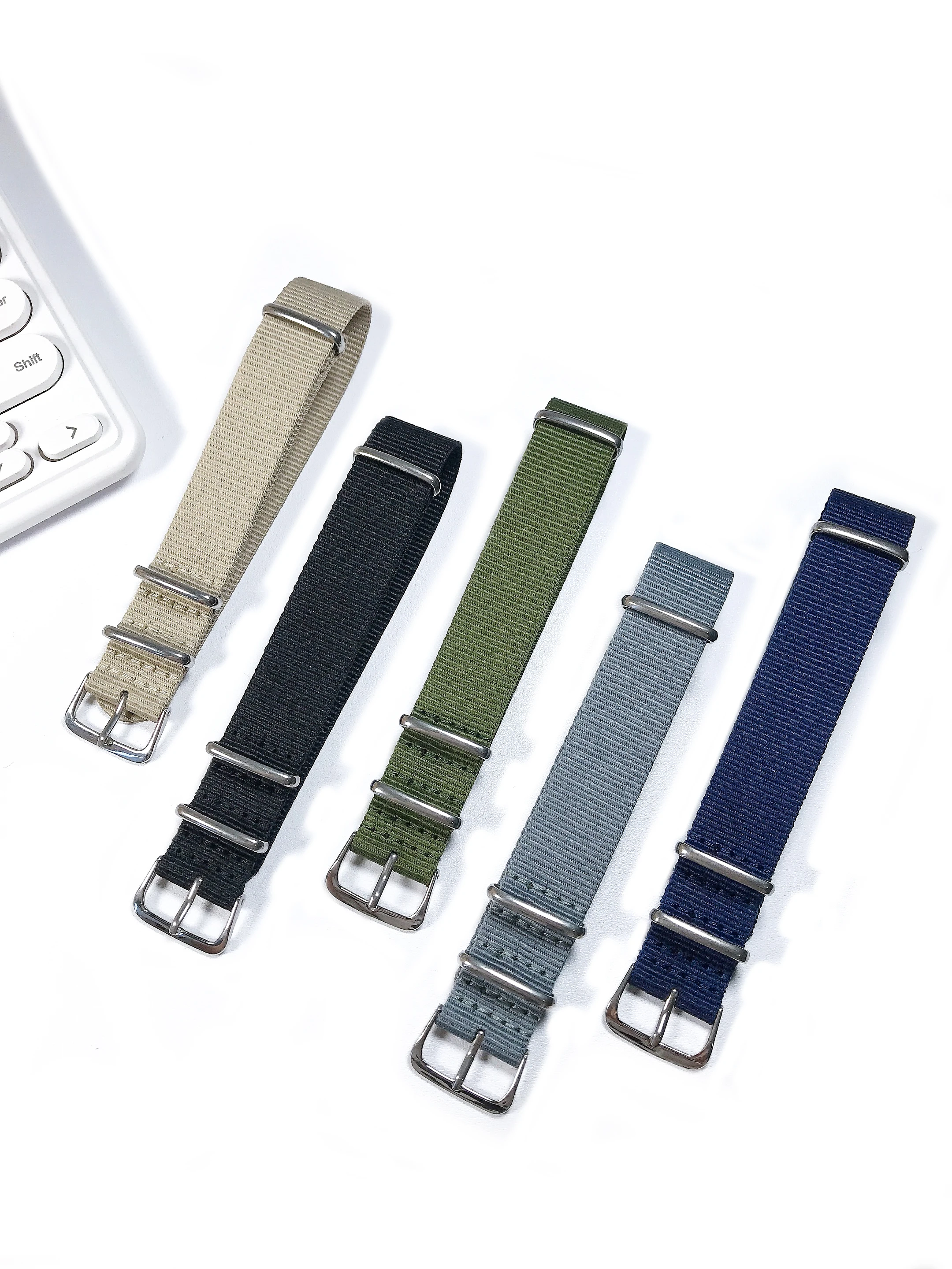 Classic Ballistic Nylon Watchband for NATO Strap 18mm 20mm 22mm Army Sport Bracelet Belt Accessories Dropshipping