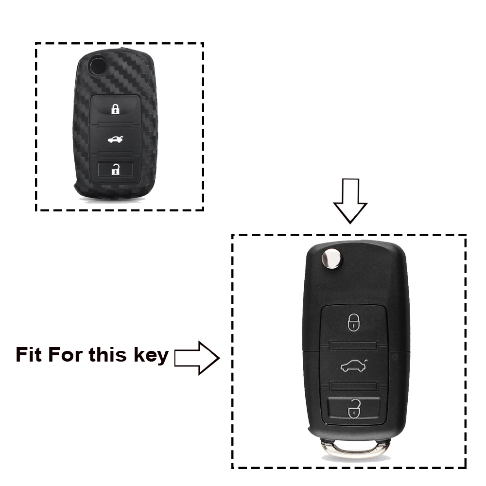 KEYYOU 5K0837202AD Remote Key for VW for Volkswagen Beetle/Caddy/Eos/Golf/Jetta/Polo/Scirocco/Tiguan/Touran/UP 433Mhz ID48Chip