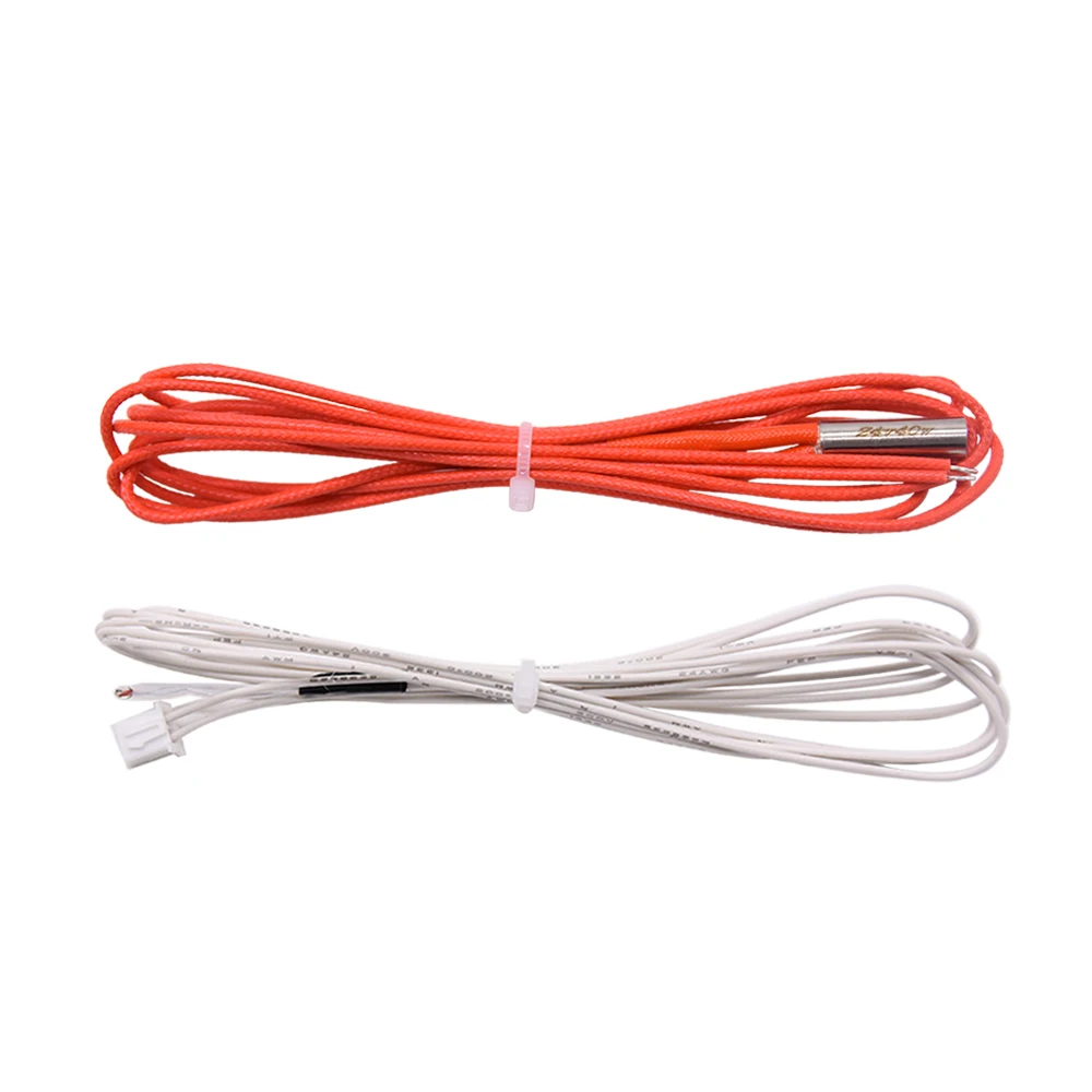 3D Printer Parts Ender3 100K Thermistor 12V/24V Cartridge Heater Suitable for Cr10 CR10s Ender3V2 Ender3 Hotend Parts