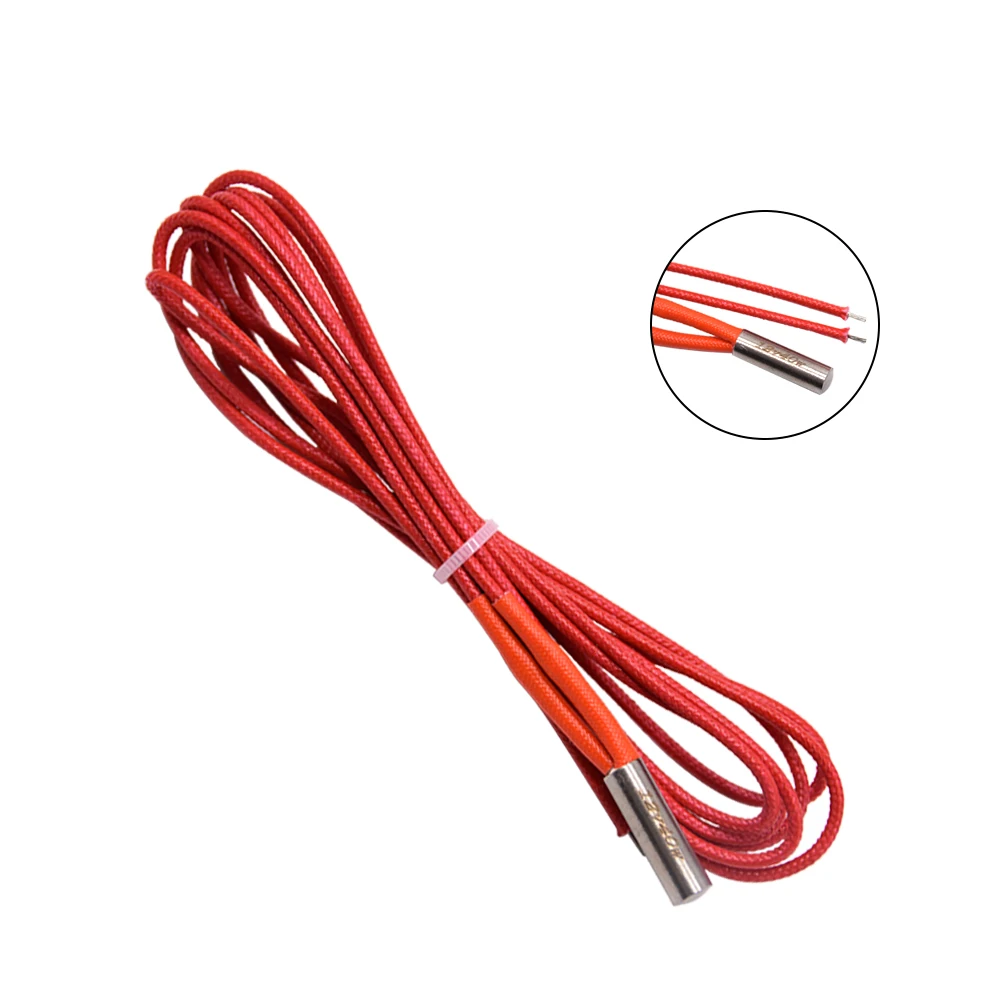 3D Printer Parts Ender3 100K Thermistor 12V/24V Cartridge Heater Suitable for Cr10 CR10s Ender3V2 Ender3 Hotend Parts