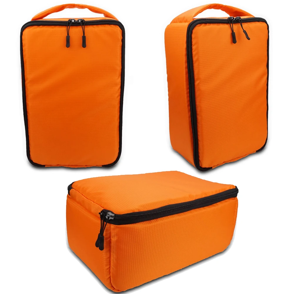 Waterproof DSLR Camera Inserts Bag Portable Inner Partition Padded Protector Bag Super Thick Drop-Proof Liner Inserts Handbag