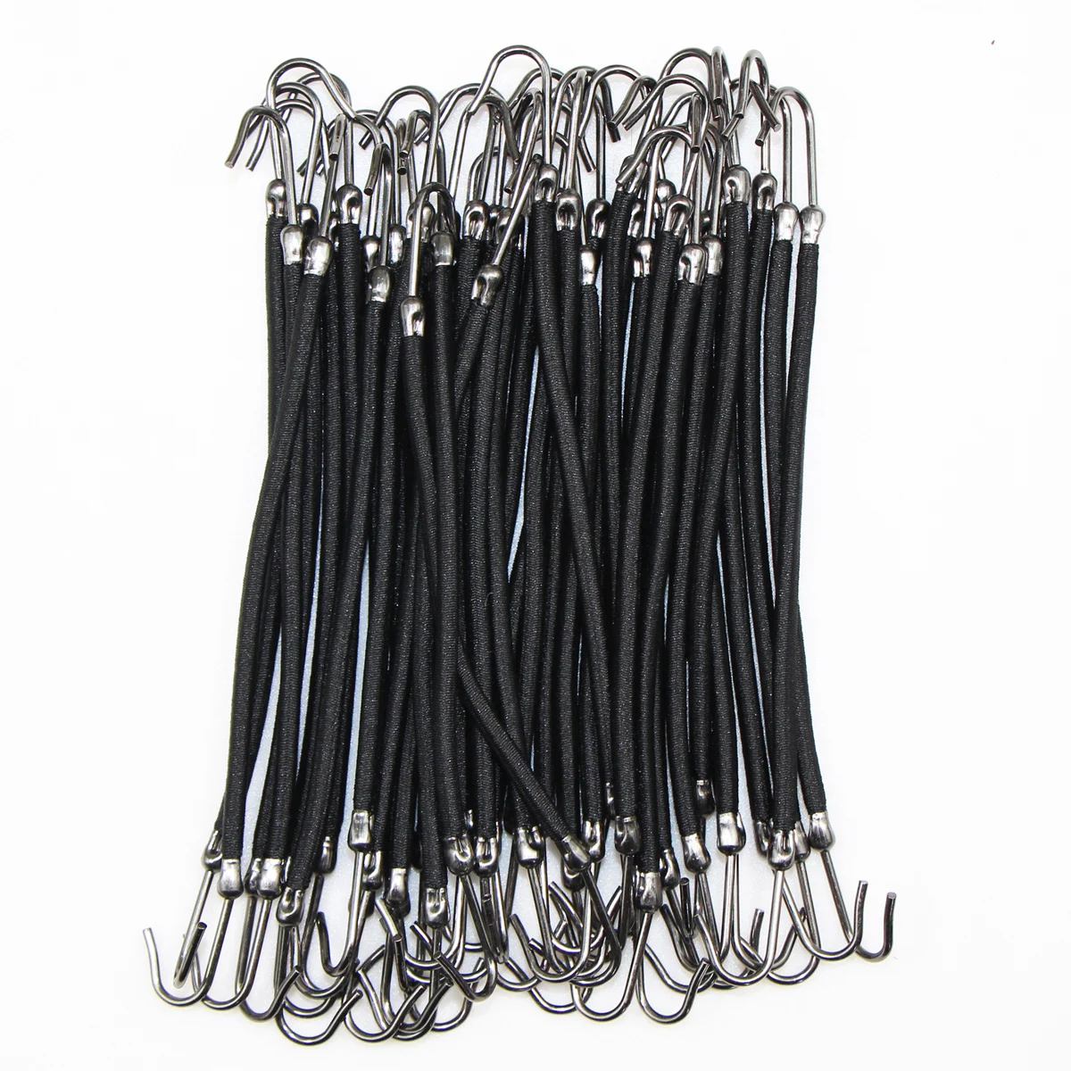 18/24/30PCS Women's Elastic Hair Bands Gum Hooks Hair Accessories Hair Ties Styling Tools Holder Bungee Bands