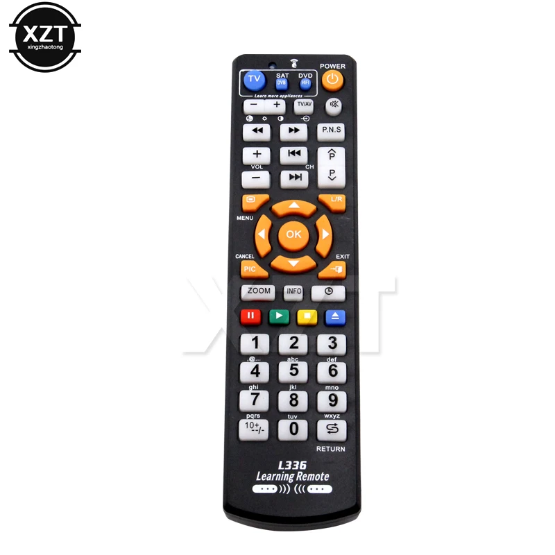 Universal Smart IR L336 Remote Control with Learn Function For TV CBL DVD SAT STB DVB HIFI TV BOX VCR STR-T Learning Controller