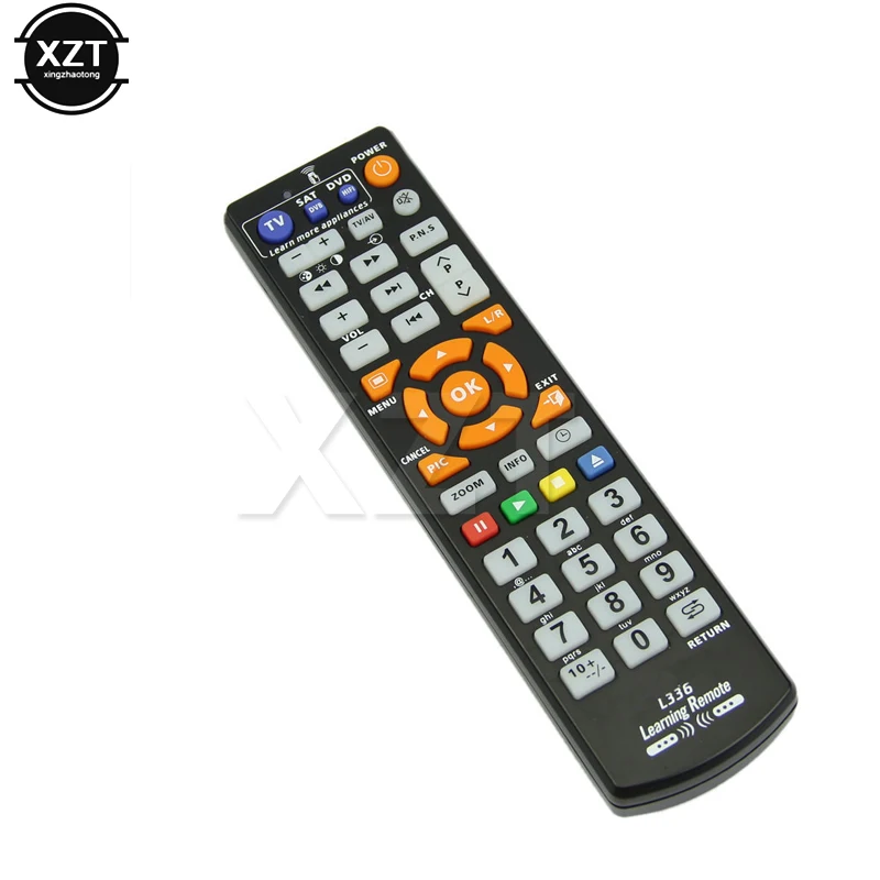 Universal Smart IR L336 Remote Control with Learn Function For TV CBL DVD SAT STB DVB HIFI TV BOX VCR STR-T Learning Controller
