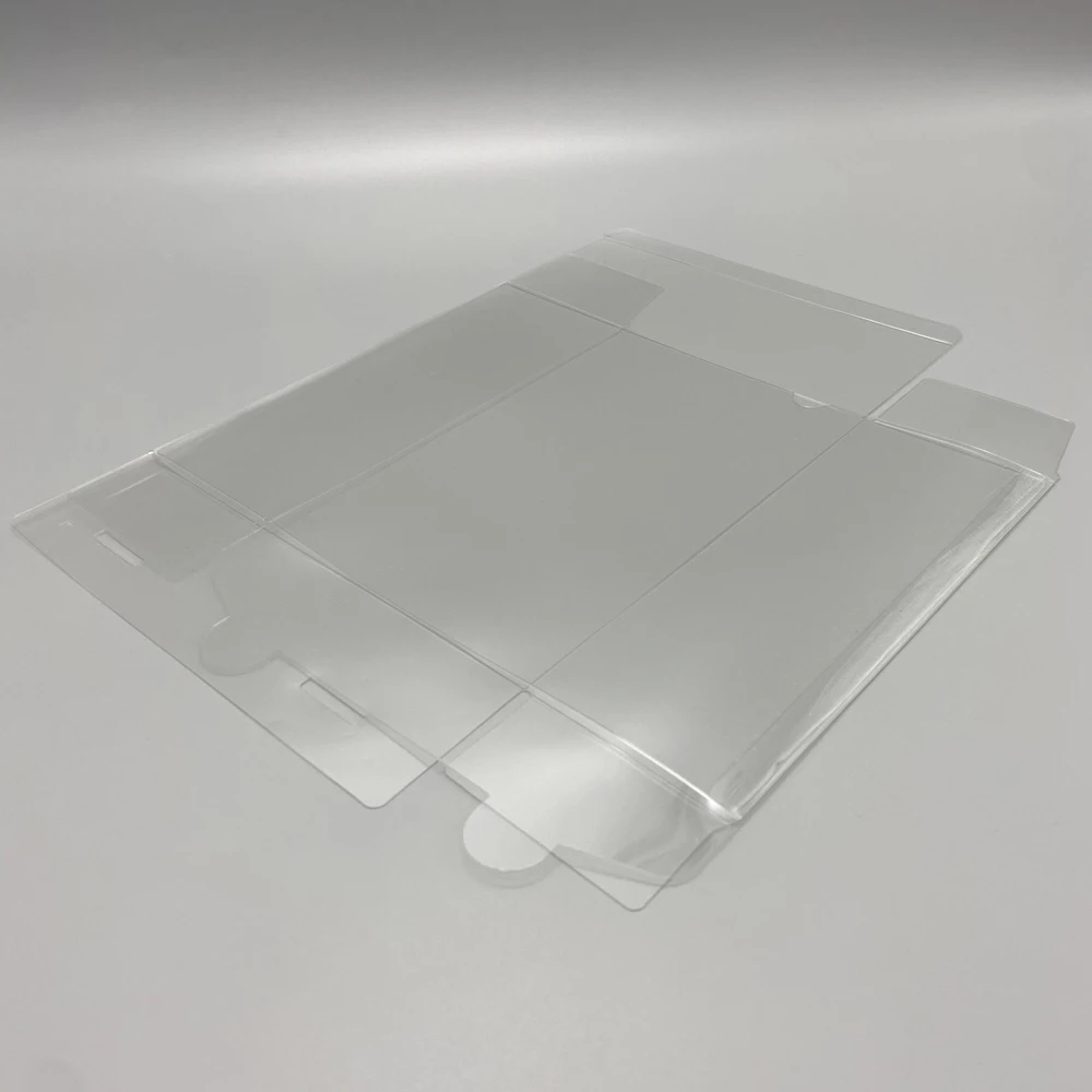 Plastic Clear Box PET Transparent Display Case for PS5 DualSense Game Controller Storage Collection Box Protective Box