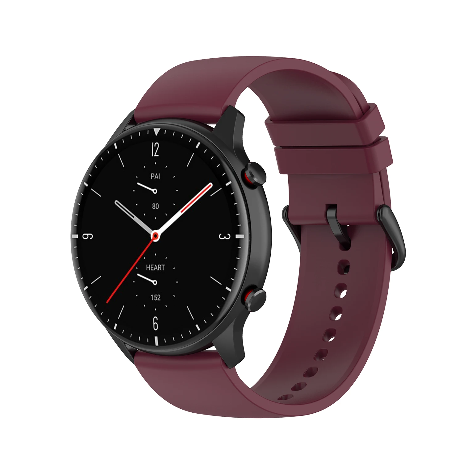 22mm Silicone Strap For Huami Amazfit GTR 4/3/2 47mm Smart Watch Band For Huawei GT Runner 2/GT3 GT4 GT5 GT6 Pro 46mm