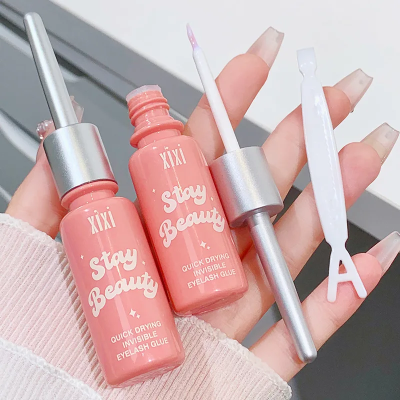 Quick Dry False Eyelash Extension Glue Strong Eyelashes Glue Self Adhesive Waterproof Makeup Long Lasting Invisible Cosmetics