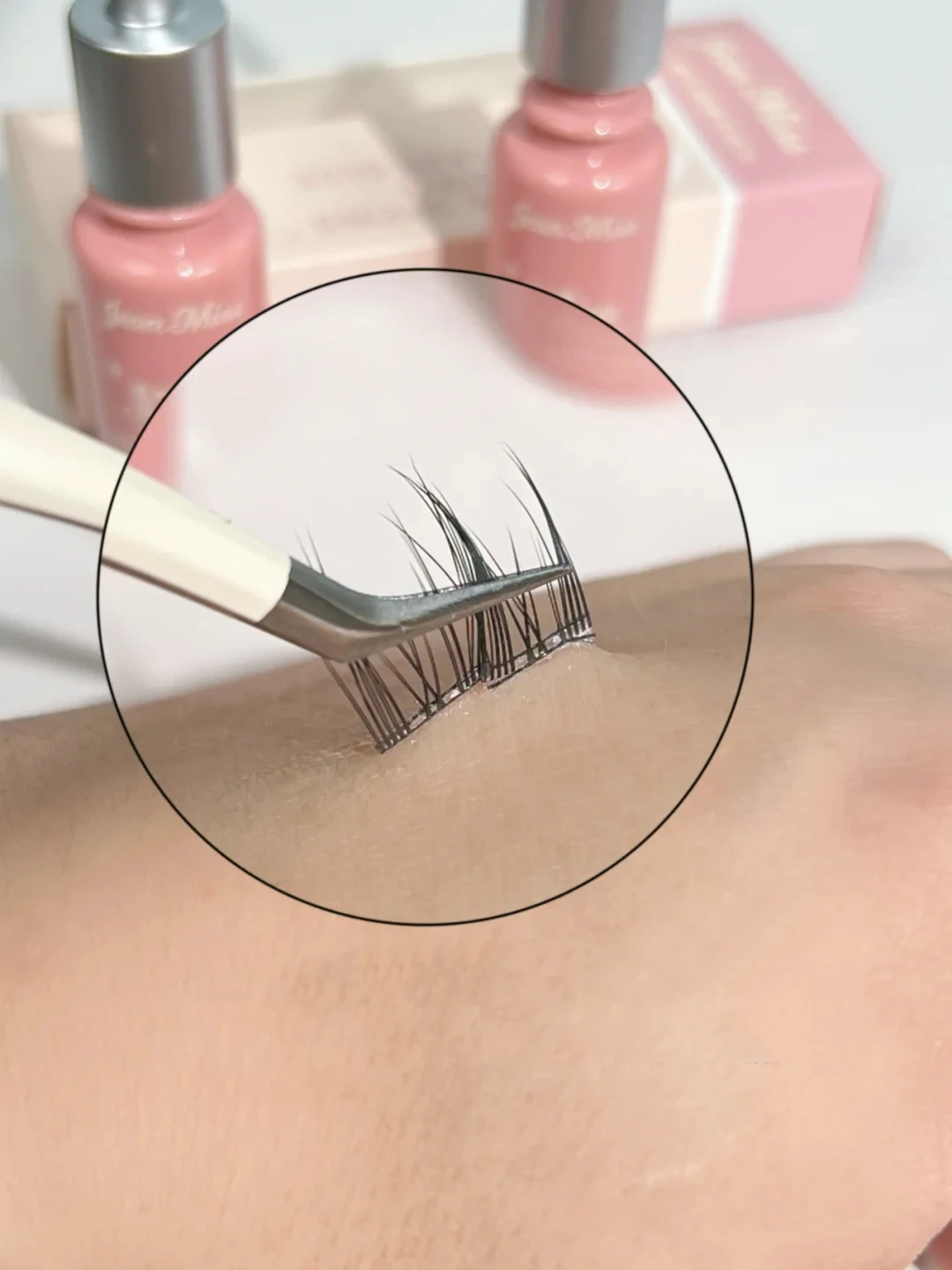 Quick Dry False Eyelash Extension Glue Strong Eyelashes Glue Self Adhesive Waterproof Makeup Long Lasting Invisible Cosmetics