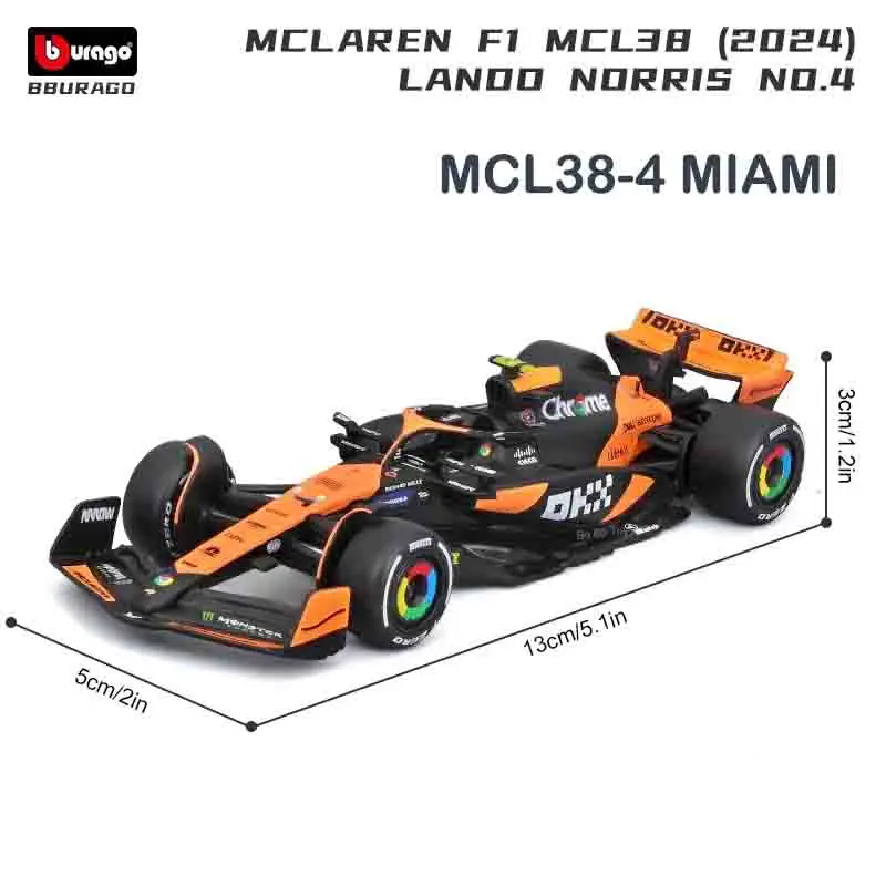 Bburago 1:43 2024 F1 Alpine A524 Die‑cast Alloy Model Car #10 Pierre Gasly #31 Esteban Ocon Racing Mini Replica Collectible Gift