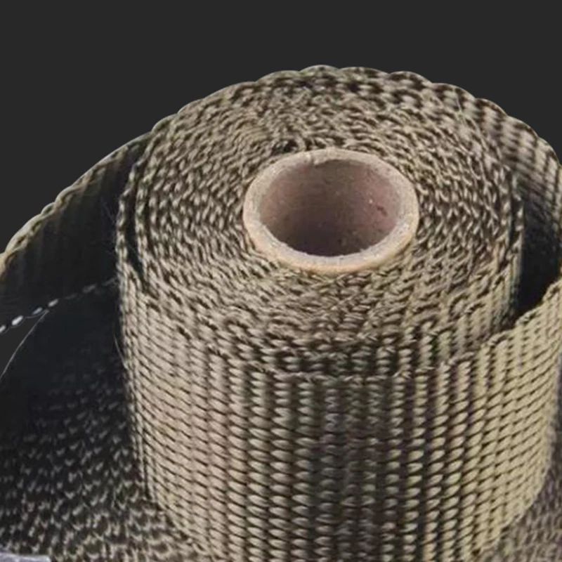 5/10/15M Motorcycle Exhaust muffler Heat Wrap Basalt Fiber Tape for Yamaha Xt 660 Ducati Scrambler Thermal Tape For Muffler