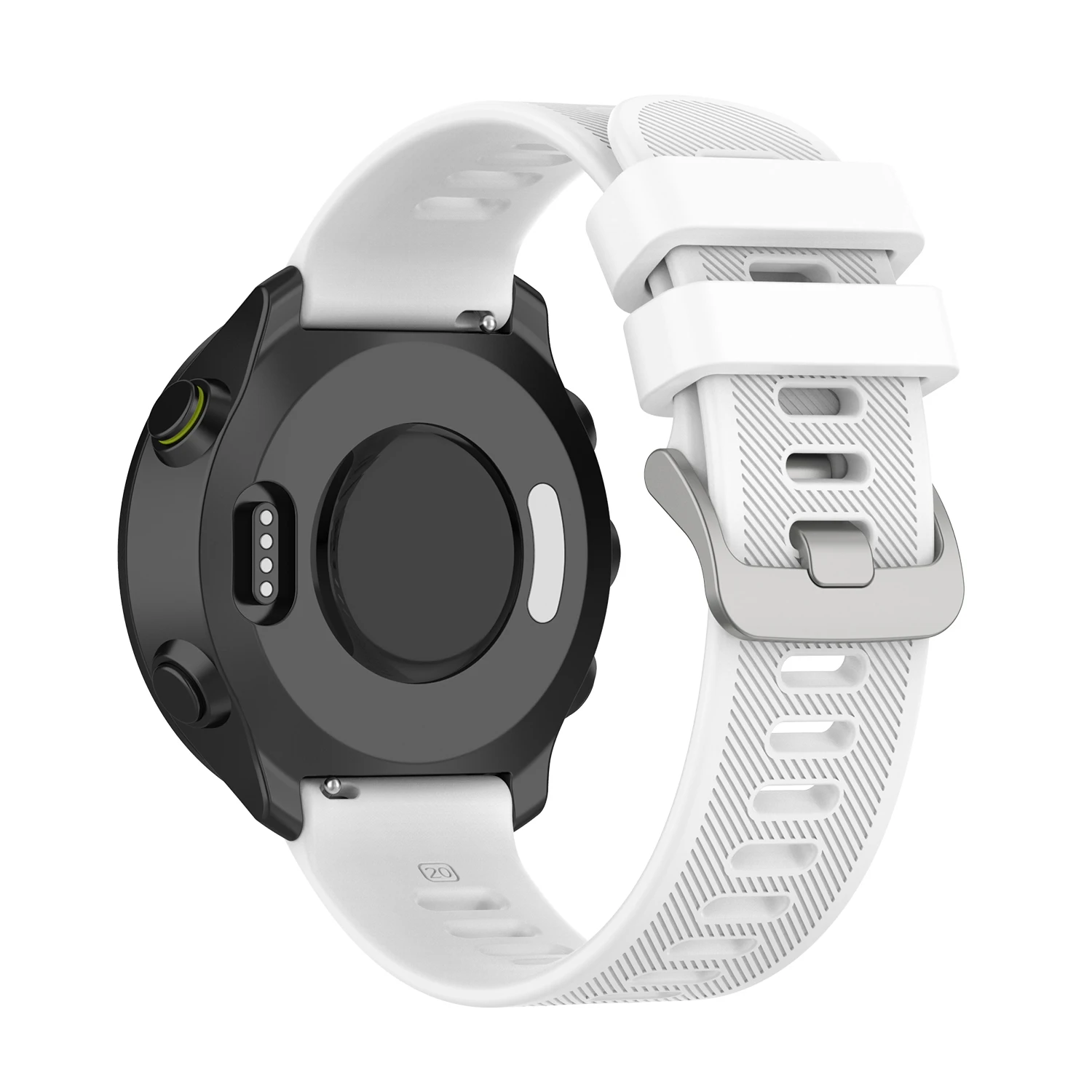 20mm watch Straps for Garmin Forerunner 158 venu sq/venu sport Silicone Wristband For Polar Ignite watchbands For Forerunner 55