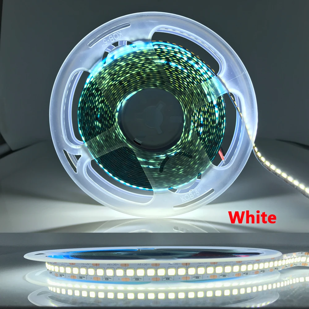 DC 5V 12V 24V Led Strip Light Diode Tape PC TV SMD 2835 1M - 5M 60/120/240 Leds/m 5 12 24 V LED Strip Decoration Light For Rooms