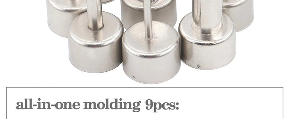 9pcs/lot 22mm Universal Nozzle Soldering station Hot Air Stations Gun Nozzles for 858D/858D+/8586/8858 Welding Nozzles
