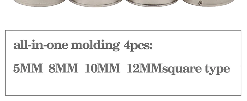 9pcs/lot 22mm Universal Nozzle Soldering station Hot Air Stations Gun Nozzles for 858D/858D+/8586/8858 Welding Nozzles