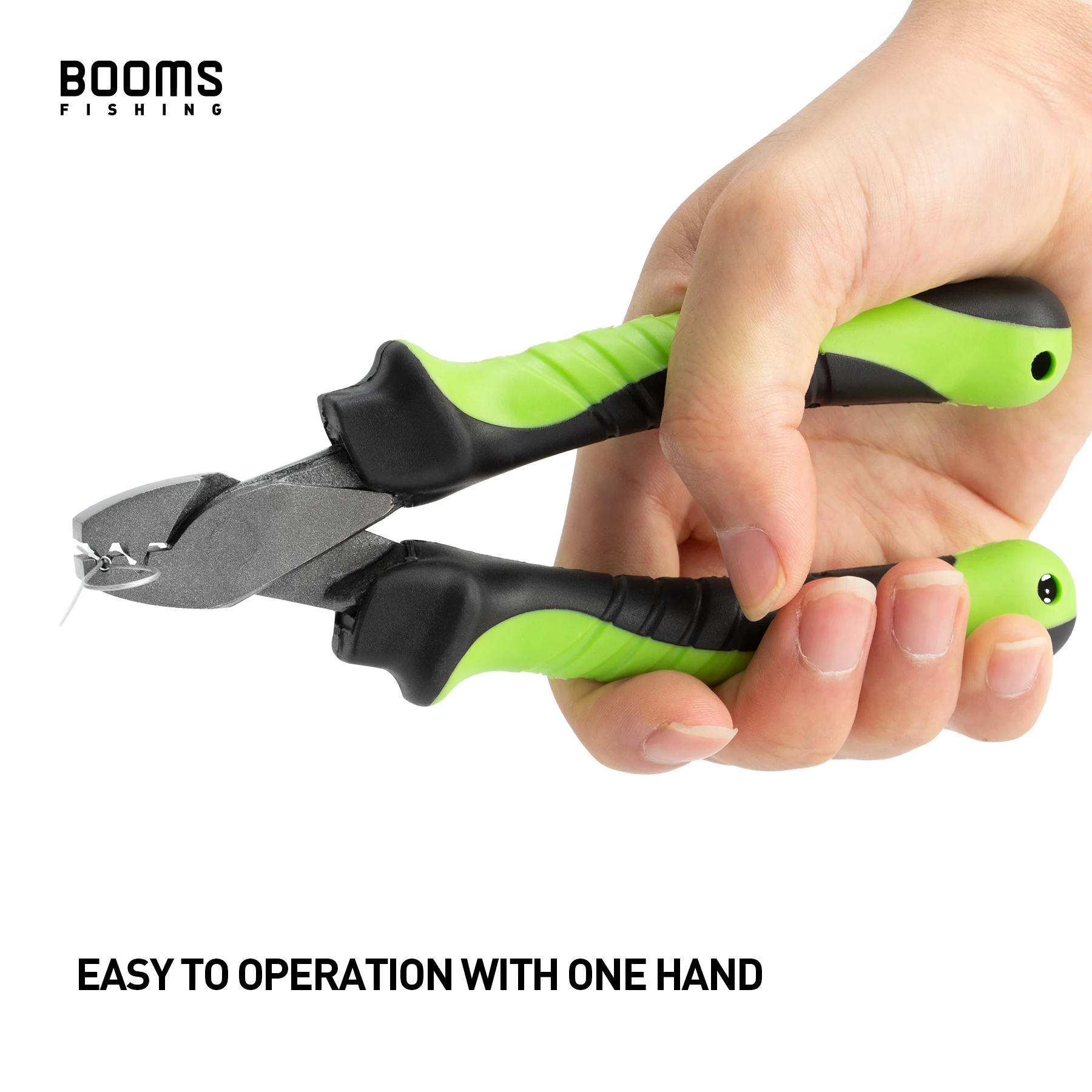 Booms Fishing CP2 Fishing Crimping Pliers with 300Pcs/set for Single & Double 6 Size Fishing Line Barrel Crimping Sleeves Tools