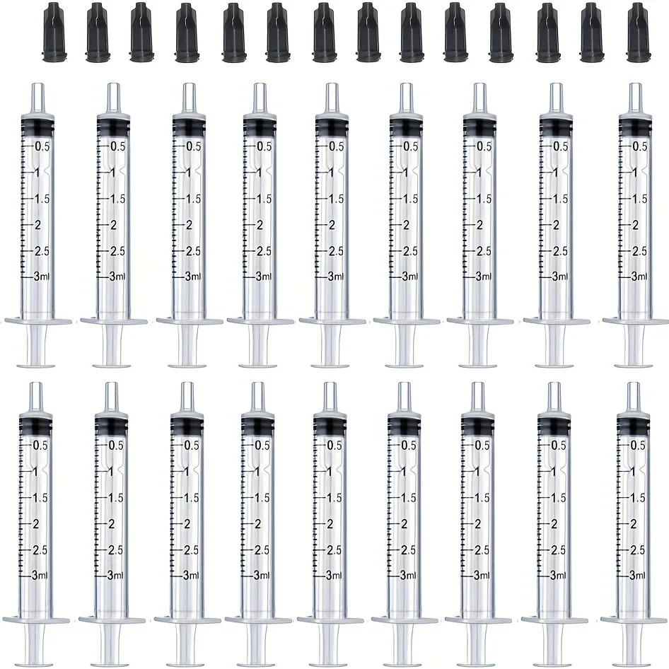 3ml syringe with cap (20 pcs)