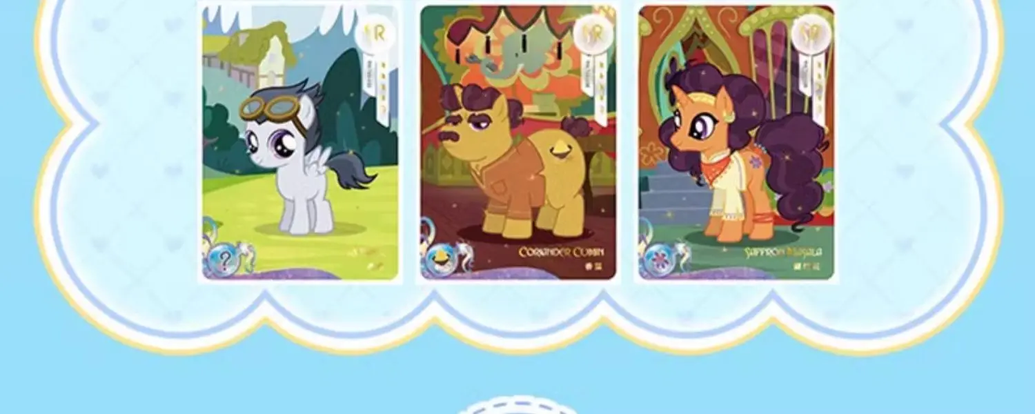 My Little Pony Cards Rare Collector's Edition Card My Little Pony Trading card game Box Collection Card Children Toys Gifts