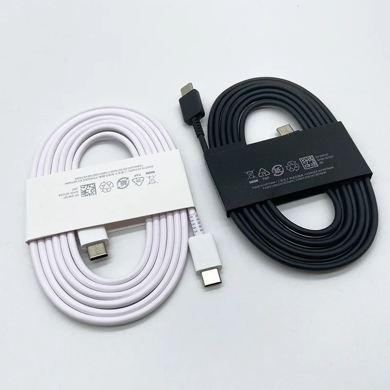 Samsung Type C Cable 1.8M 3A Super Fast Charging Data Line For Galaxy S23 S20 S21 S22 Plus Ultra