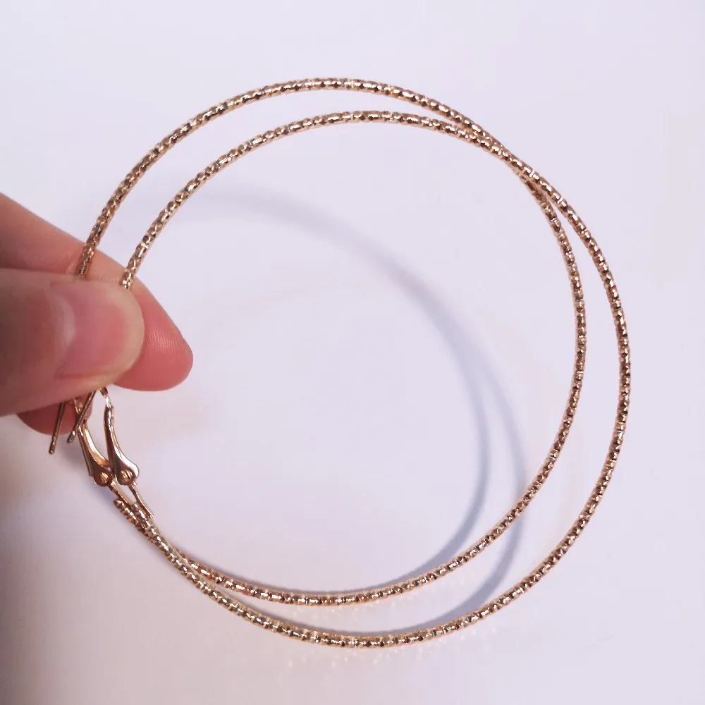 BLIJERY New Fashion Big Hoop Earrings Basketball Brincos Shiny Starry Large Circle Earrings for Women Jewelry Boucles d'oreill