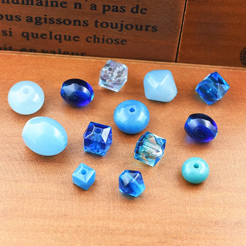 SNASAN Silicone Mold For Jewelry Beads 9mm12mm 16mm Cube Ball 6 Compartment Epoxy Resin Silicone Mould Handmade DIY Material