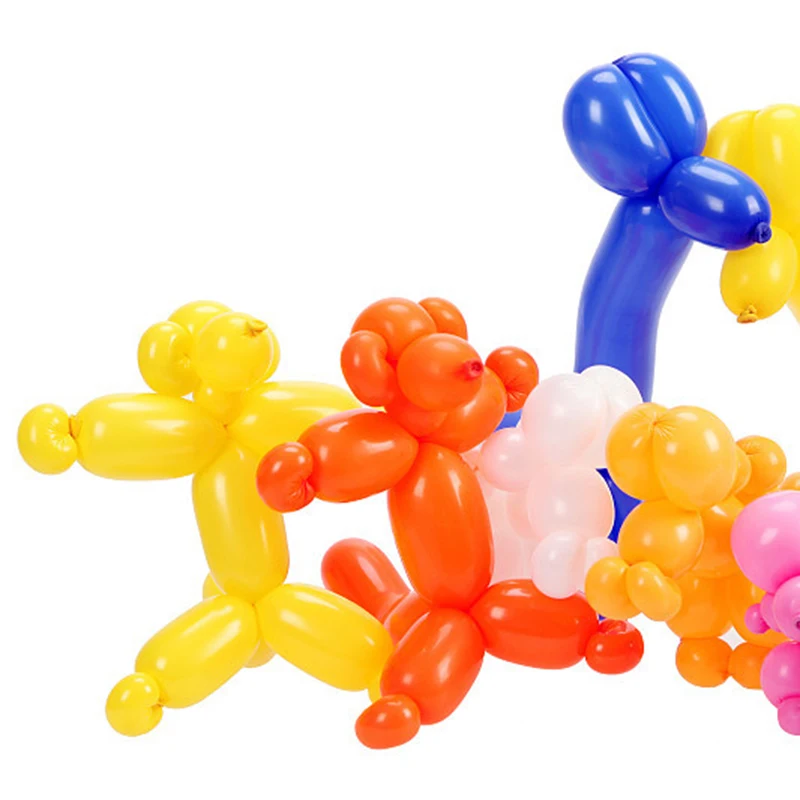 50-200Pcs Long Latex Balloons Magic Air Ballooon Ballon For Modeling Birthday Wedding Party Decor Air Balloon Weave Globos