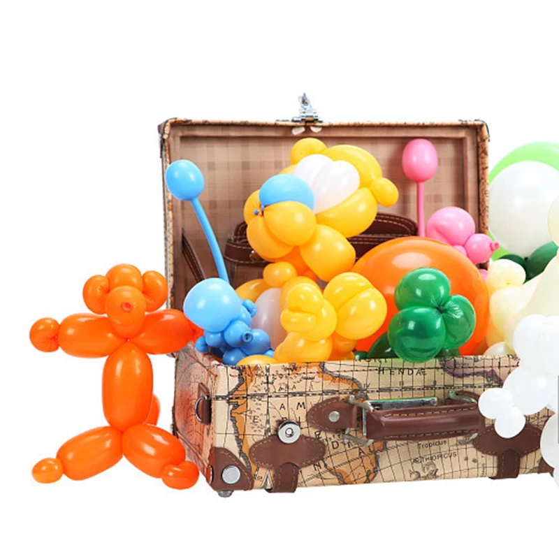 50-200Pcs Long Latex Balloons Magic Air Ballooon Ballon For Modeling Birthday Wedding Party Decor Air Balloon Weave Globos