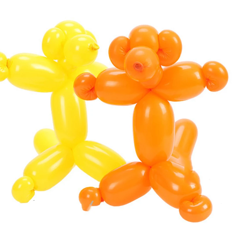 50-200Pcs Long Latex Balloons Magic Air Ballooon Ballon For Modeling Birthday Wedding Party Decor Air Balloon Weave Globos