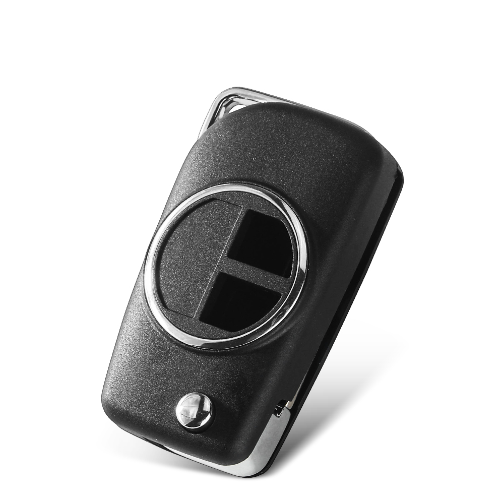 KEYYOU High Quality 2 BTN Modified Flip Folding Car Remote Key Case Shell for SUZUKI SWIFT SX4 ALTO VITARA IGNIS JIMNY Splash