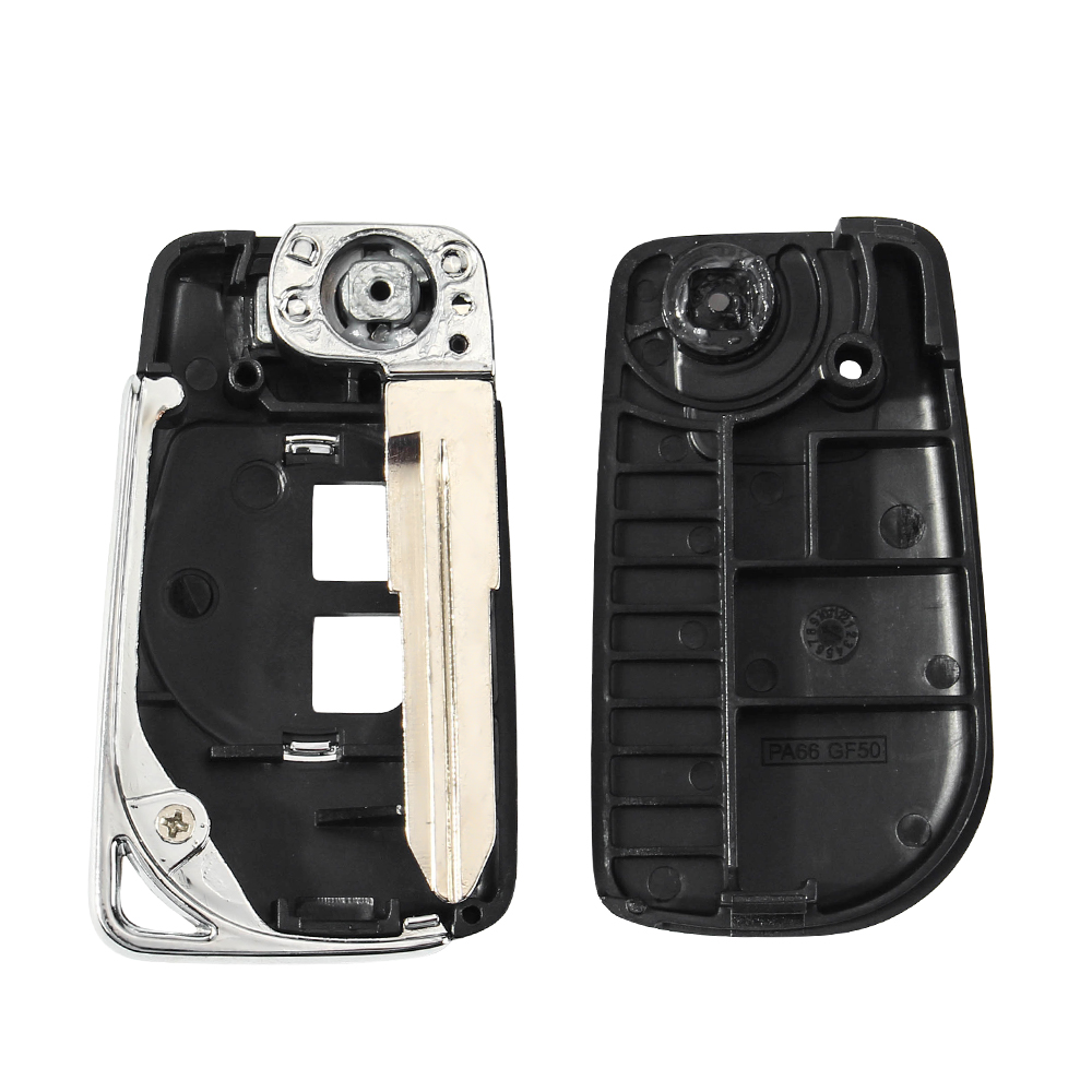 KEYYOU High Quality 2 BTN Modified Flip Folding Car Remote Key Case Shell for SUZUKI SWIFT SX4 ALTO VITARA IGNIS JIMNY Splash