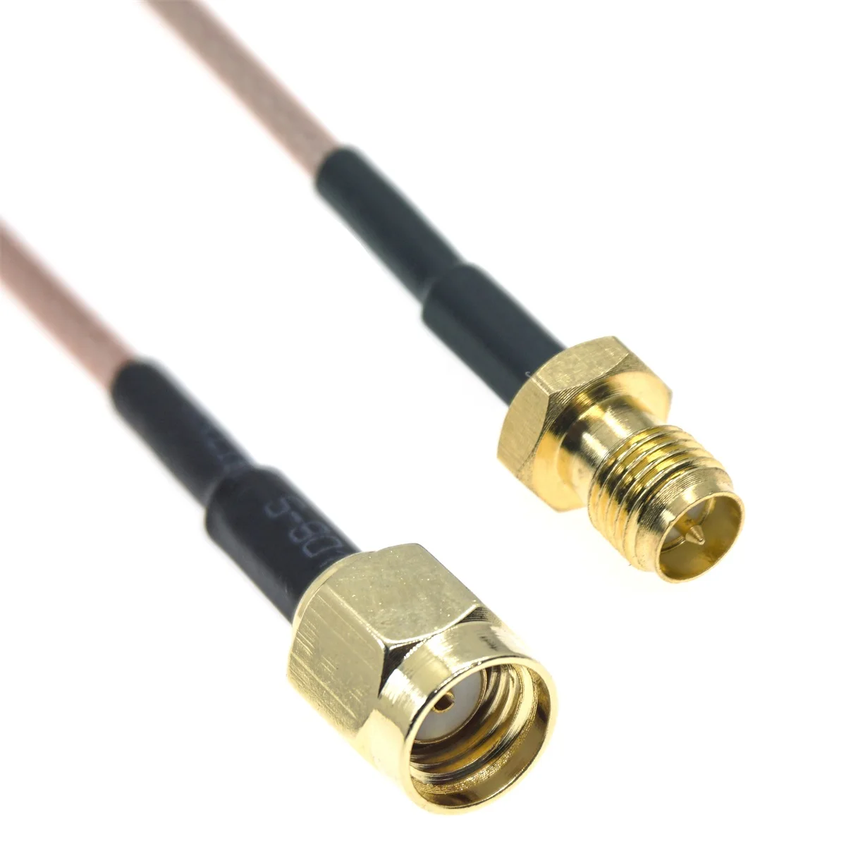RG316 RG174 SMA Male To SMA Male Female RP-SMA Connector Plug RPSMA Nut Bulkhead Extension RF Coaxial Coax Jumper Pigtail Cable