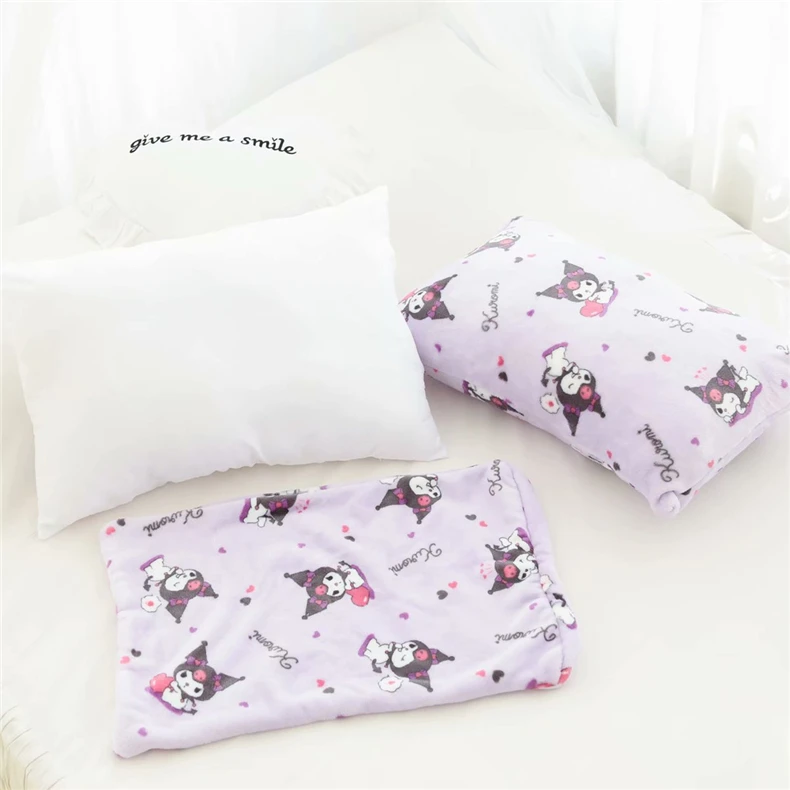 7 Styles Kawaii Anime Flannel Blanket Japan Bedroom Sofa Comfortable Warm Flannel Blanket Bedspread on the Bed Cover Blanket