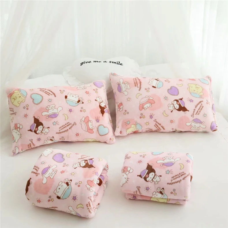 7 Styles Kawaii Anime Flannel Blanket Japan Bedroom Sofa Comfortable Warm Flannel Blanket Bedspread on the Bed Cover Blanket