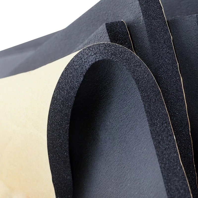 100*50cm 3/5/10/20mm Car Sound Deadener Mat Noise Proof Bonnet Insulation Deadening Engine Firewall Heat Foam Cotton Sticker