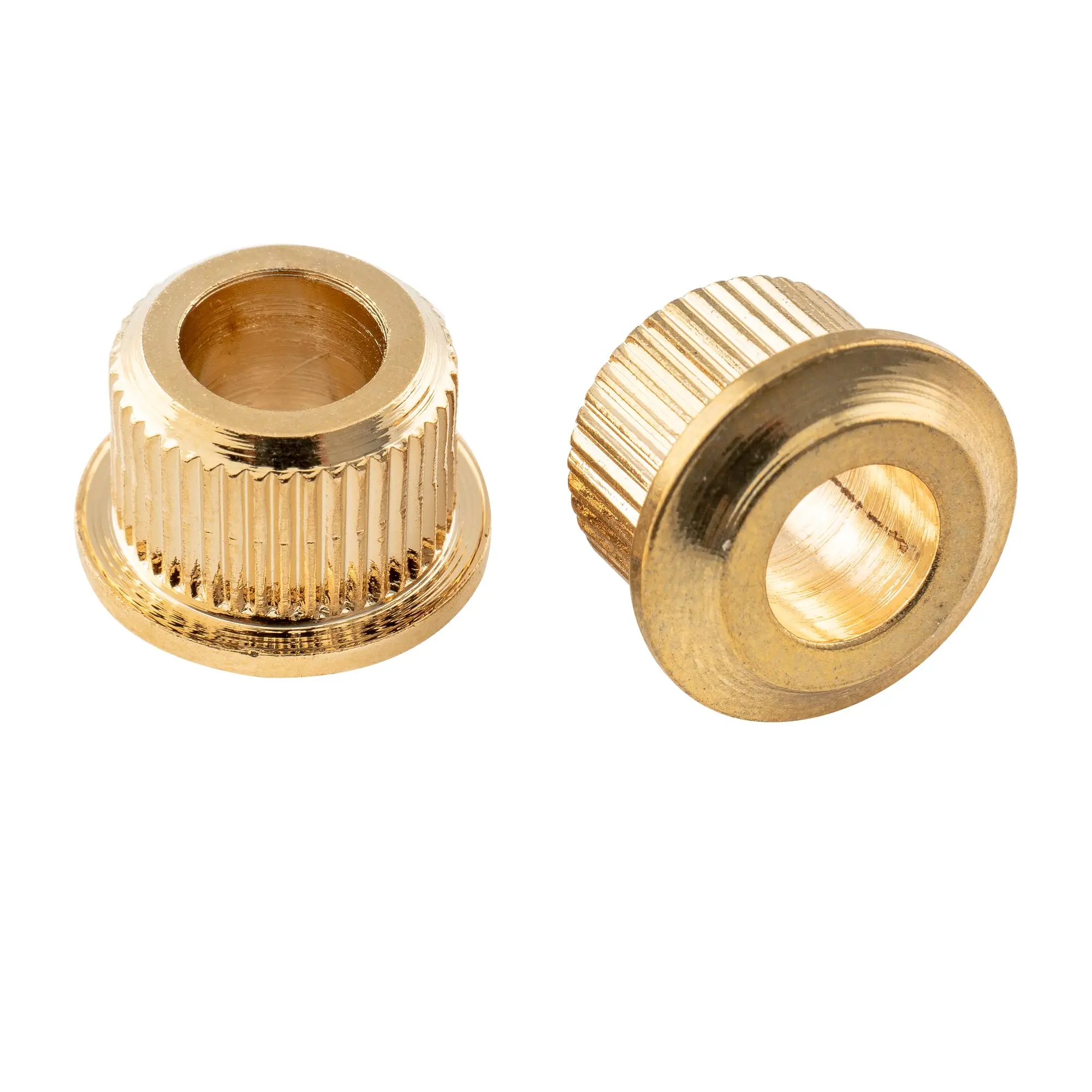 Musiclily Pro Steel Vintage/Modern 6mm to 10mm Guitar Tuner Conversion Bushings Tuning Pegs Adapter Ferrules (Set of 6)